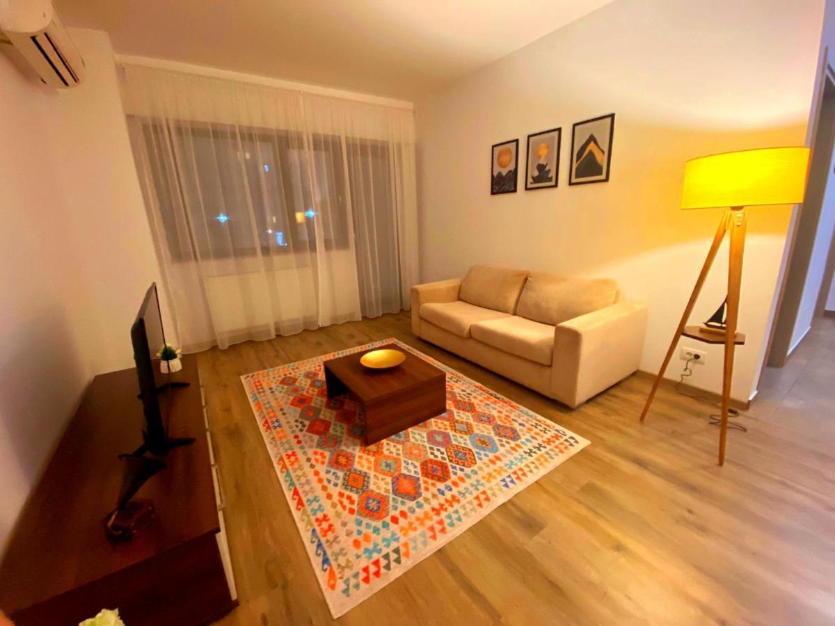 Bellagio - Cozy Apartment With Free Gym ブカレスト エクステリア 写真